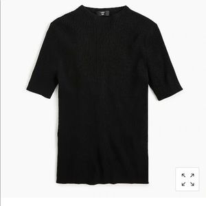 J.Crew 365 ribbed mock neck top